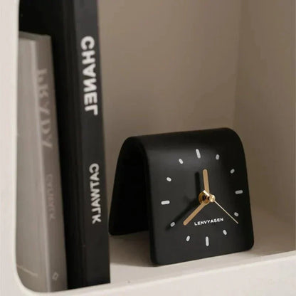 Keramische Bureauklok Met Stil Quartz Uurwerk Voor Bureau En Nachtkastje