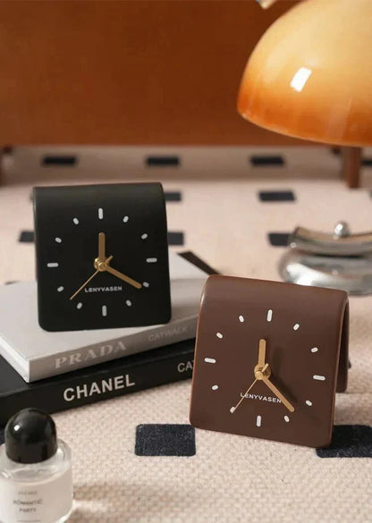 Keramische Bureauklok Met Stil Quartz Uurwerk Voor Bureau En Nachtkastje