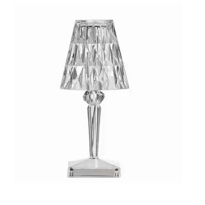 LED Kristal Tafellamp – Draadloze Touch Lamp met Diamant Design & Sfeerverlichting