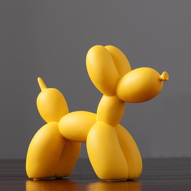 Decoratief ballon hond beeld van resin voor moderne woondecoratie