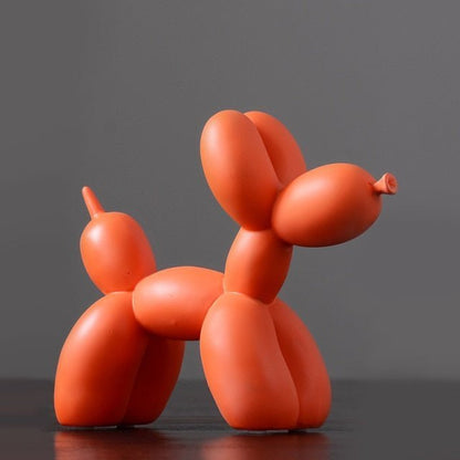 Decoratief ballon hond beeld van resin voor moderne woondecoratie