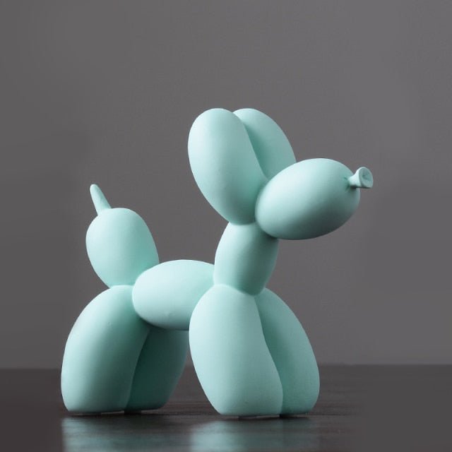 Decoratief ballon hond beeld van resin voor moderne woondecoratie