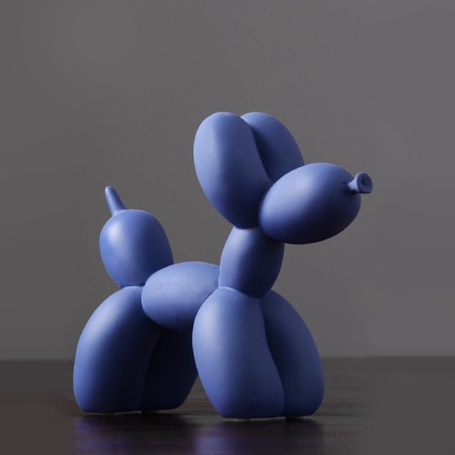 Decoratief ballon hond beeld van resin voor moderne woondecoratie