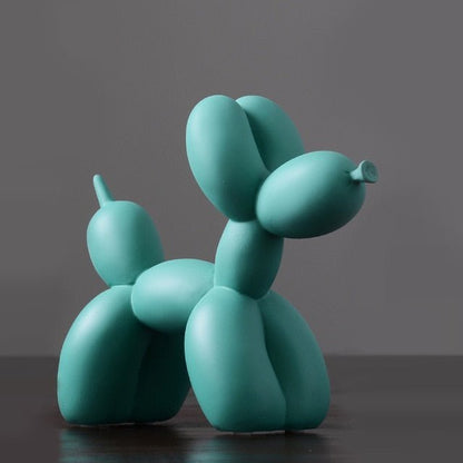 Decoratief ballon hond beeld van resin voor moderne woondecoratie
