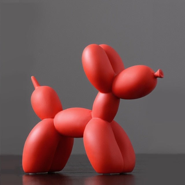 Decoratief ballon hond beeld van resin voor moderne woondecoratie