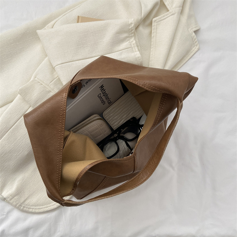 Vegan Leren Schoudertas Luxe Stijl