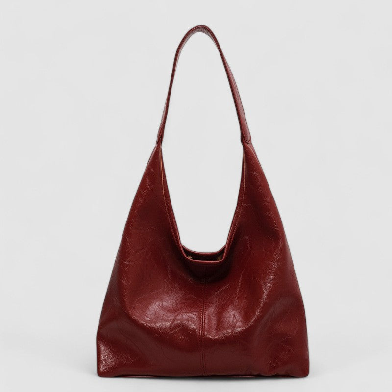 Leren Shopper Vegan Vintage Stijl