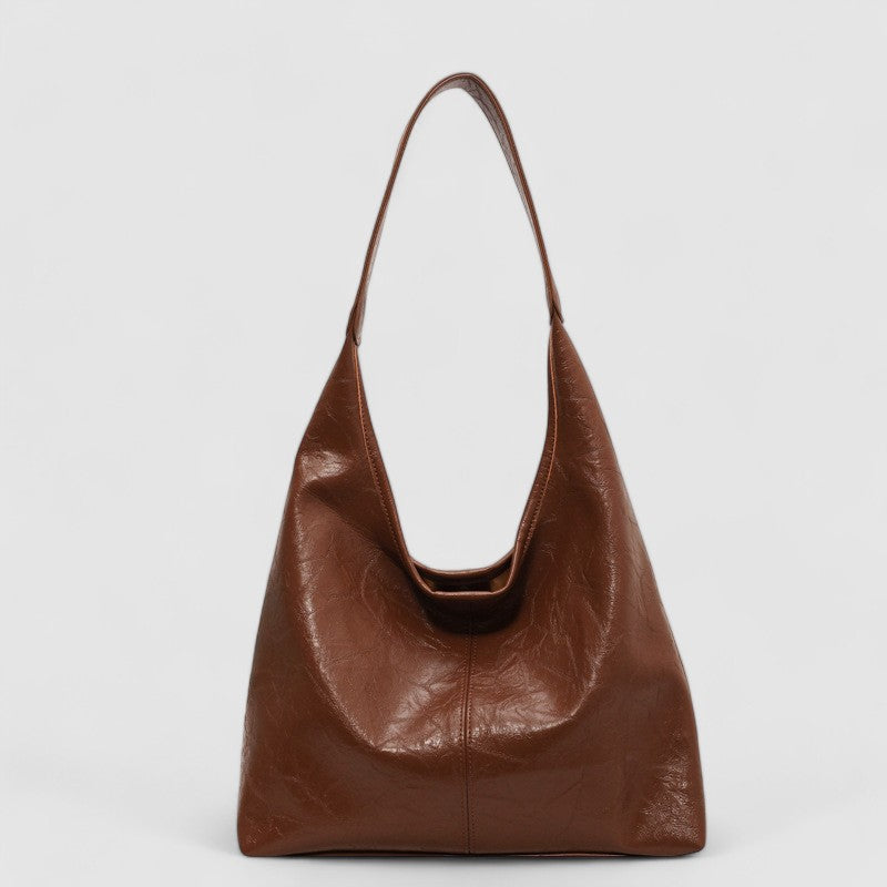 Leren Shopper Vegan Vintage Stijl