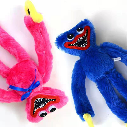 Knuffel Fantasiefiguur 40cm Zacht Gevuld Pluche Speelkameraad Kinderkamer Decoratie Blauw Rood Knuffeldier