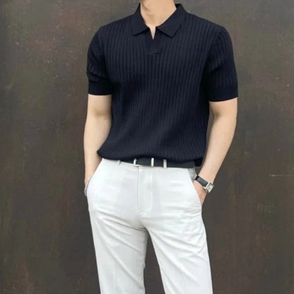 Heren Polo Shirt Korte Mouw Casual Stijl