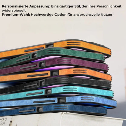 Smartphone Hoesje in Leerlook — Slank Design met Valbescheming & MagSafe-Compatibiliteit voor iPhone 16/15/14/13/12