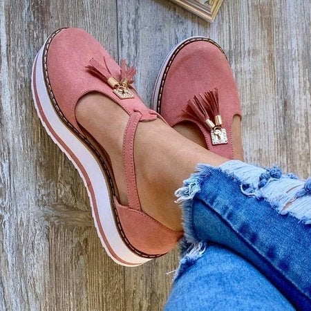 Loafer Sandalen Beverly Stijl met Kwastje