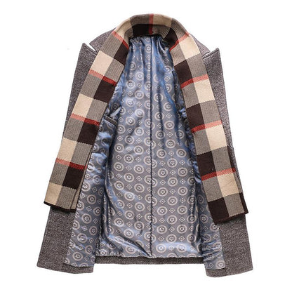 Herenjas Warm Wollen Stijlvol Koninklijk Design - StudioMarella
