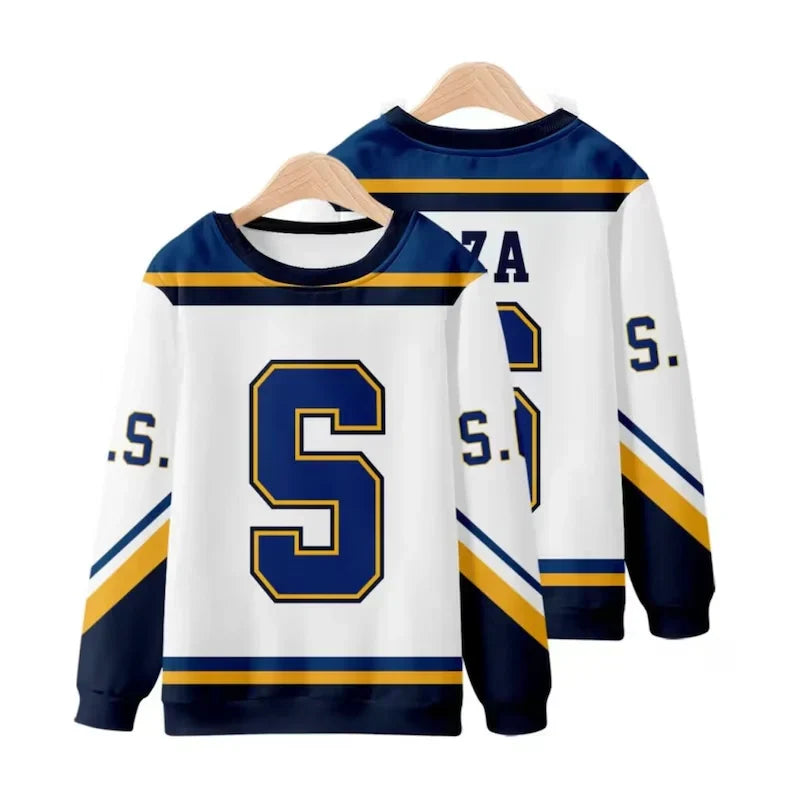 IJshockey Jersey Shirt Oversized Comfortabel Losse Fit