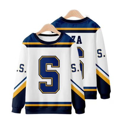 IJshockey Jersey Shirt Oversized Comfortabel Losse Fit