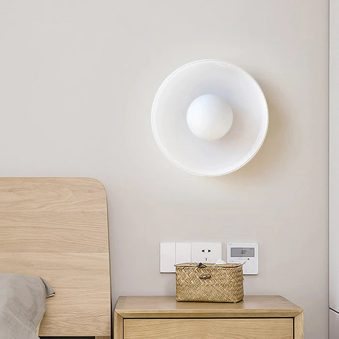 Mulon Plafondlamp en Wandlamp Glas G9 Amber Woonkamer Slaapkamer Design Verlichting Modern Rond