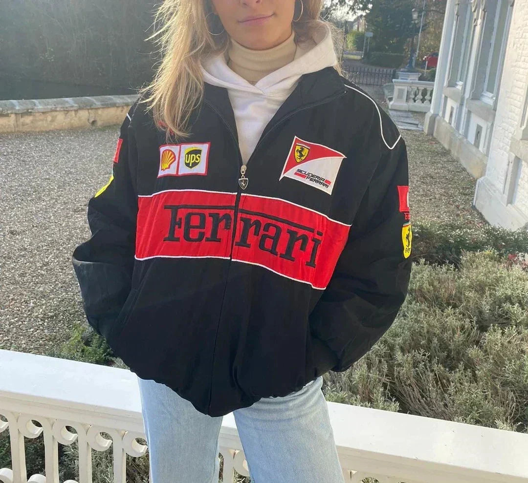 Retro Racejack Ferrari Stijl Rijjack