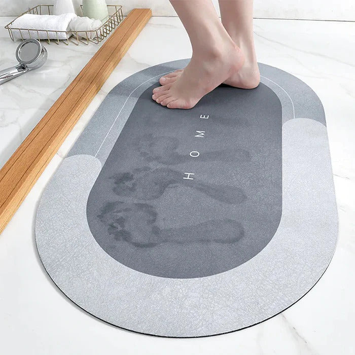 Ultraabsorberende Antislip Badmat voor Droge en Veilige Badkamervloeren | Premium Sneldrogende Badbescherming