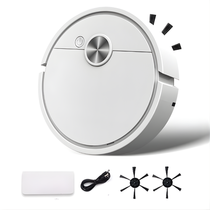 Compacte 2-in-1 Robotstofzuiger met Dweilen – Intelligente Navigatie & Automatische Vloerreiniging voor Hard Oppervlak