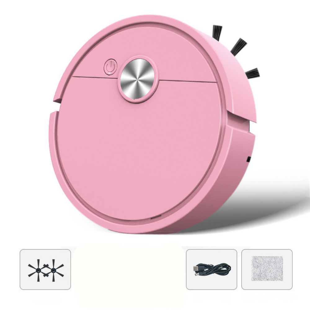 Compacte 2-in-1 Robotstofzuiger met Dweilen – Intelligente Navigatie & Automatische Vloerreiniging voor Hard Oppervlak
