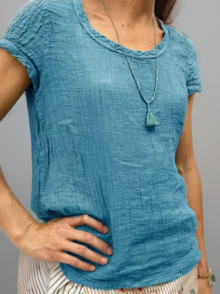 Retro T-shirt met Klassiek Design