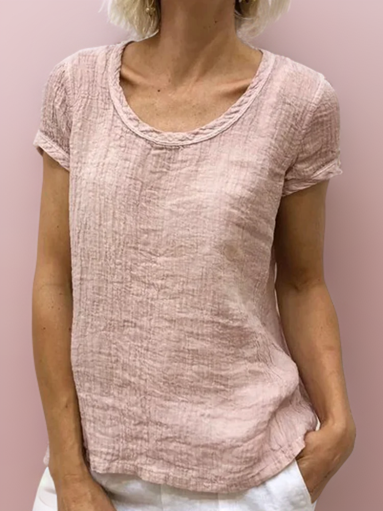 Retro T-shirt met Klassiek Design