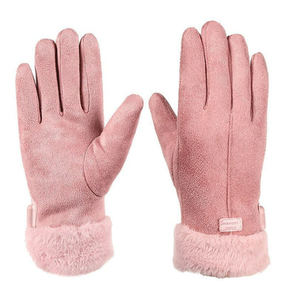 Touchscreen Winterhandschoenen Dames – Winddicht en Warm met Wolvoering voor Smartphone Gebruik