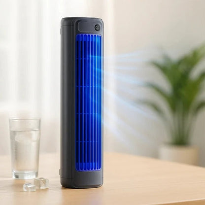 Draagbare Stille Luchtkoeler met Oplaadbare Batterij – 3 Snelheden | USB | 36 dB | Waterkoel-Systeem