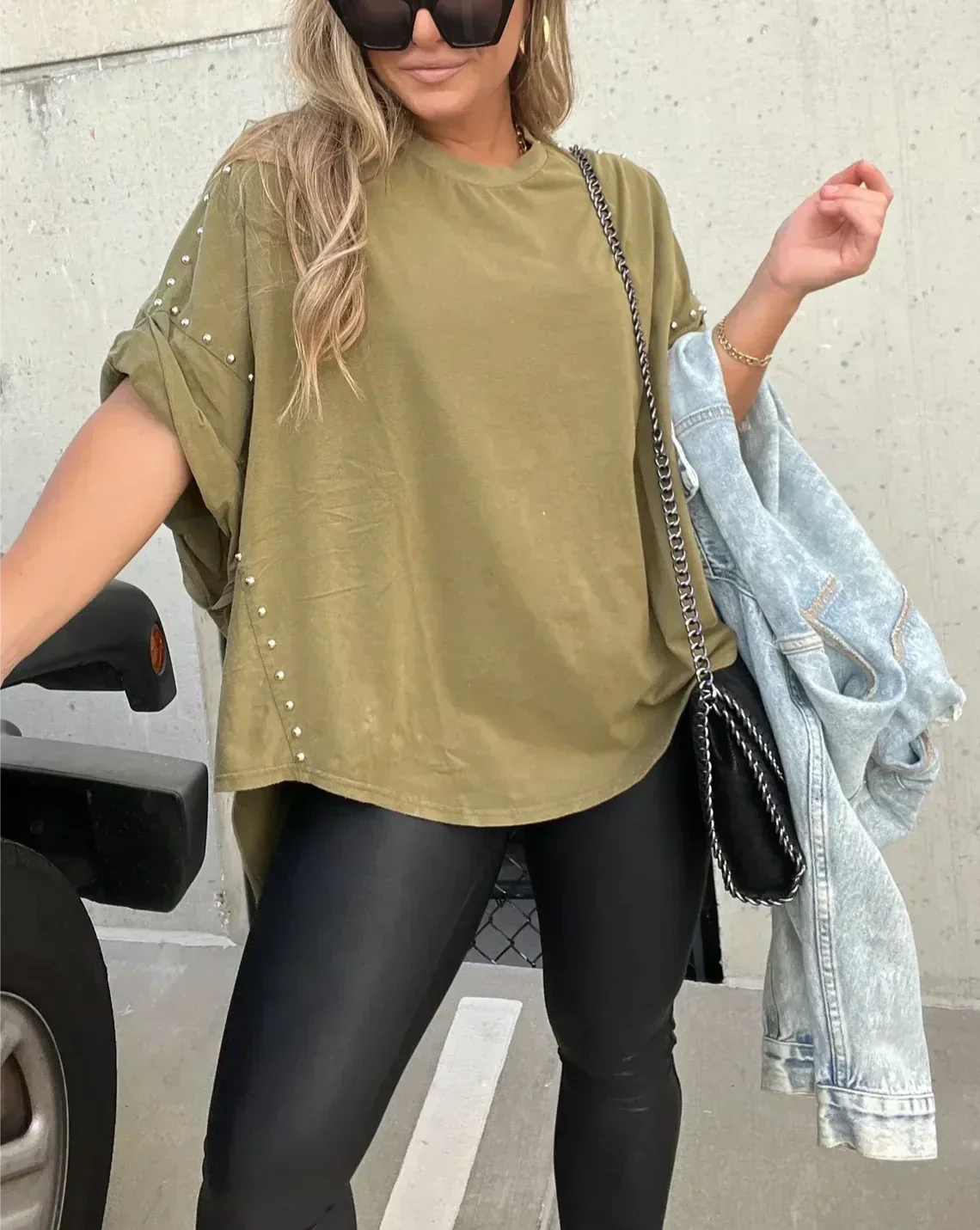 Enzo Oversized Mannen T-shirt
