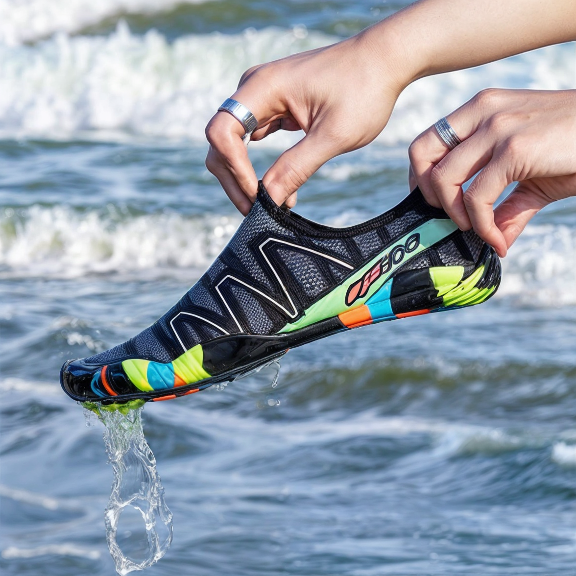 Sneldrogende Waterschoenen voor Strand & Watersport – Antislip Zool