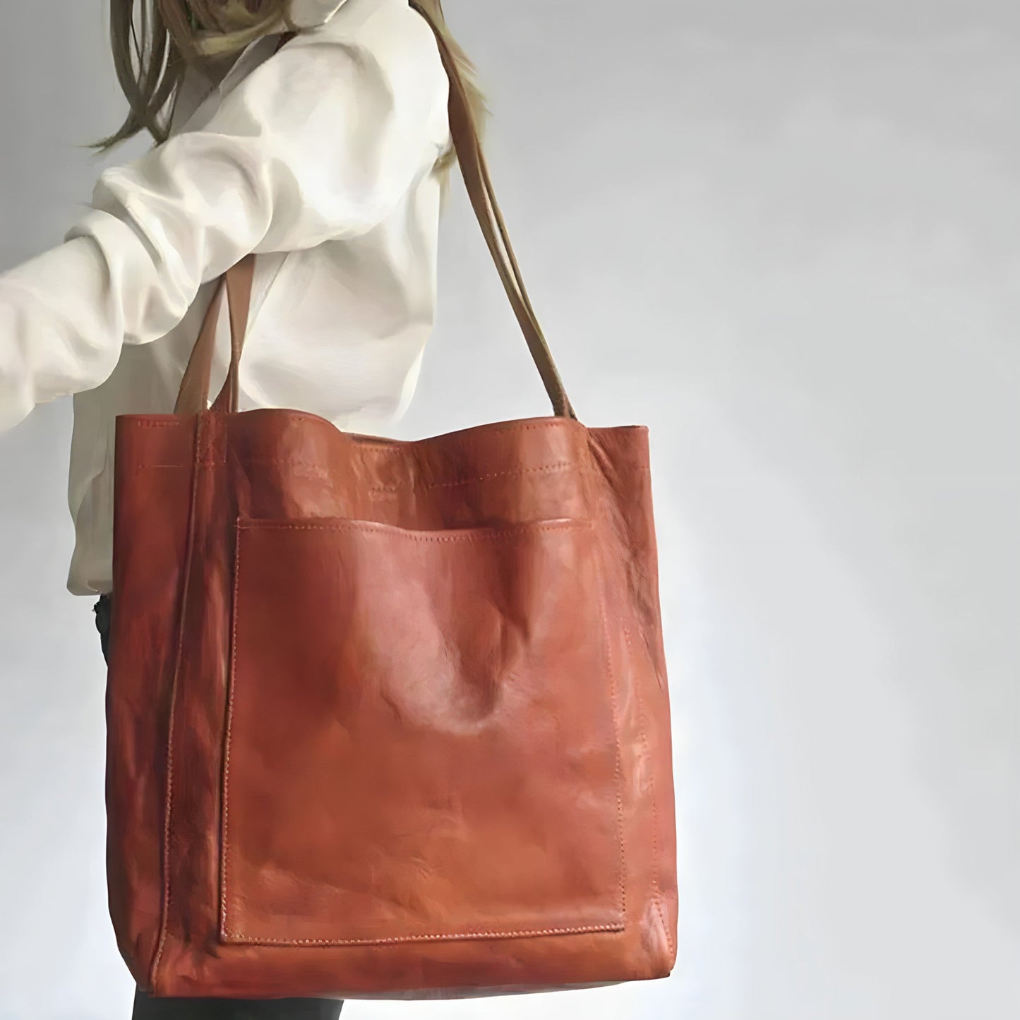 Leren Handtas Stijlvol Uniek Design