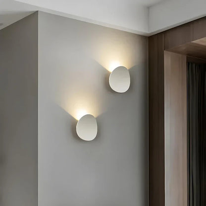 Metalen Wandlamp Schijf Aluminium LED 7W Zwart Wandverlichting Binnen Modern Minimalistisch Design Sfeerverlichting
