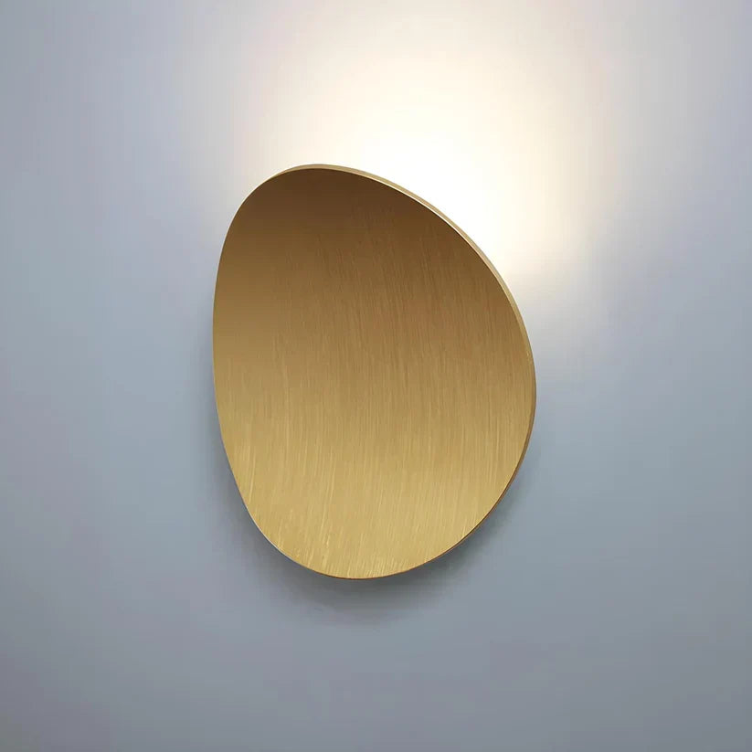 Metalen Wandlamp Schijf Aluminium LED 7W Zwart Wandverlichting Binnen Modern Minimalistisch Design Sfeerverlichting