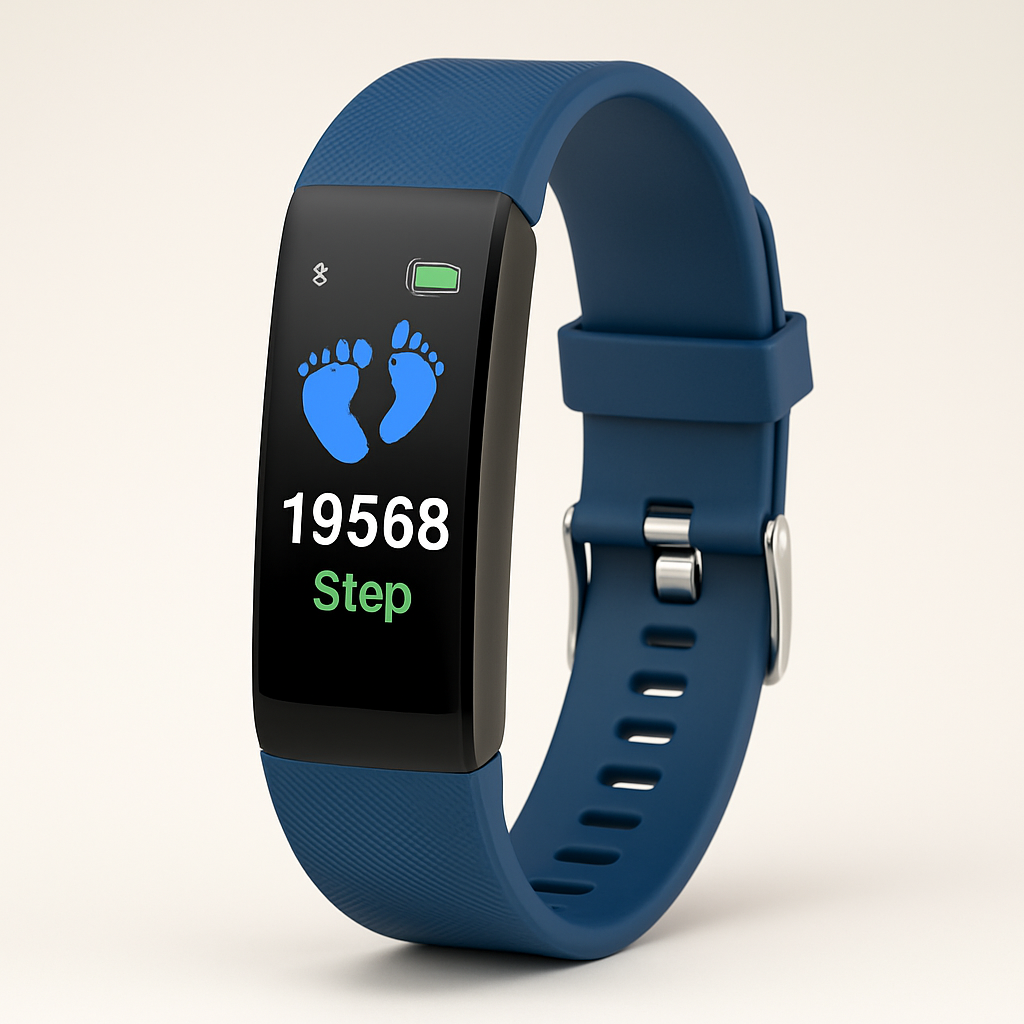 Senior Smartwatch met Gezondheidsmonitoring – Hartslagmeter, Bloeddrukmeter & Slaapanalyse – Waterdicht Fitness Horloge voor Ouderen