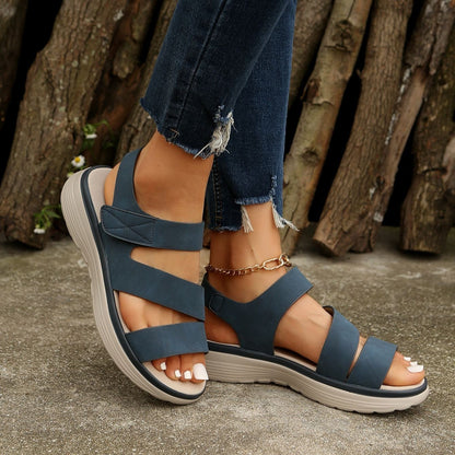 Dames Platformsandalen Zacht Comfortabel