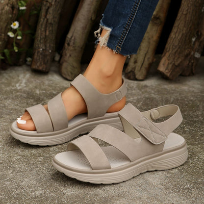 Dames Platformsandalen Zacht Comfortabel
