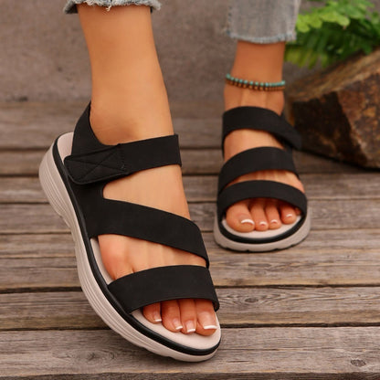 Dames Platformsandalen Zacht Comfortabel