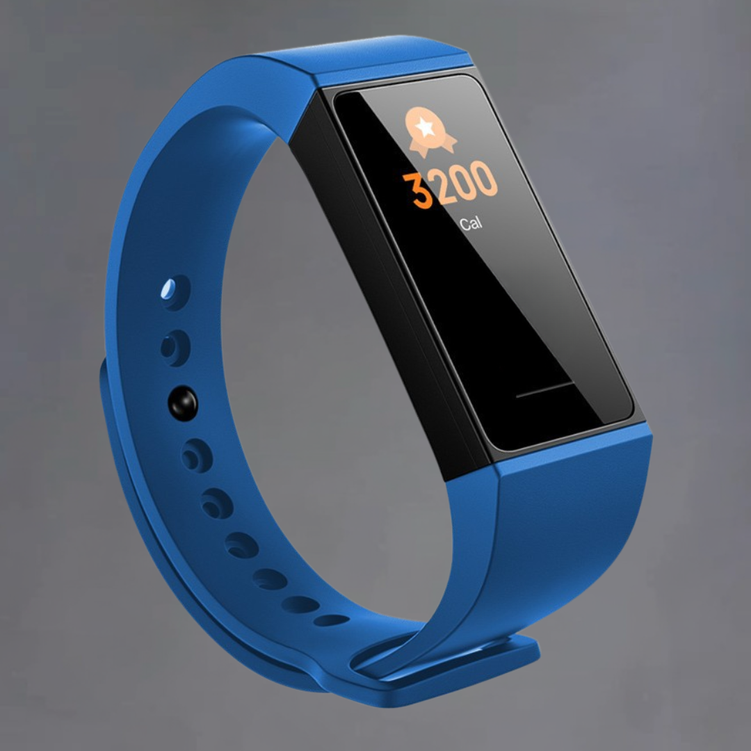 Sporthorloge met Hartslagmeter en Bloeddrukmeting Waterdicht Activity Tracker 0,96" Display