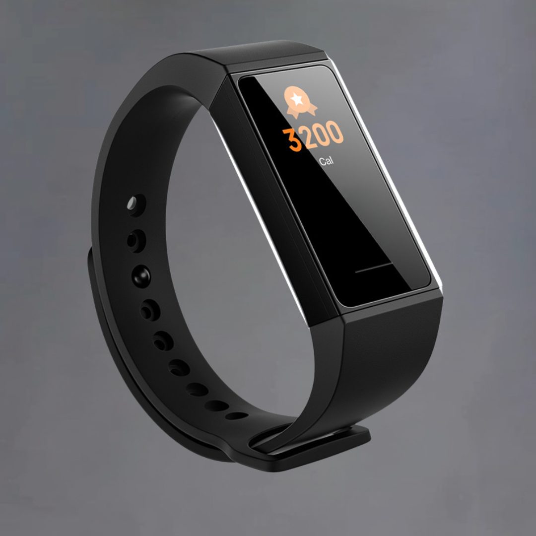 Sporthorloge met Hartslagmeter en Bloeddrukmeting Waterdicht Activity Tracker 0,96" Display