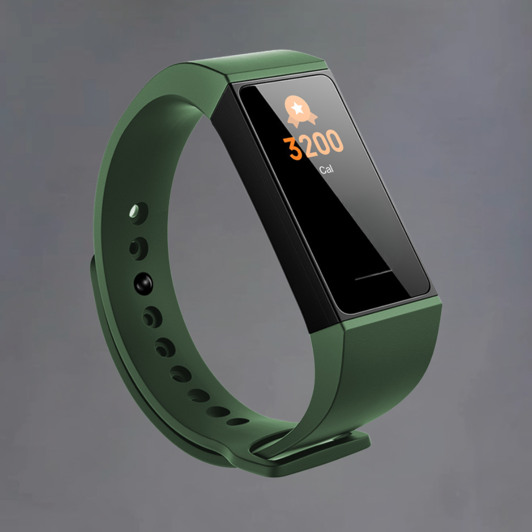 Sporthorloge met Hartslagmeter en Bloeddrukmeting Waterdicht Activity Tracker 0,96" Display