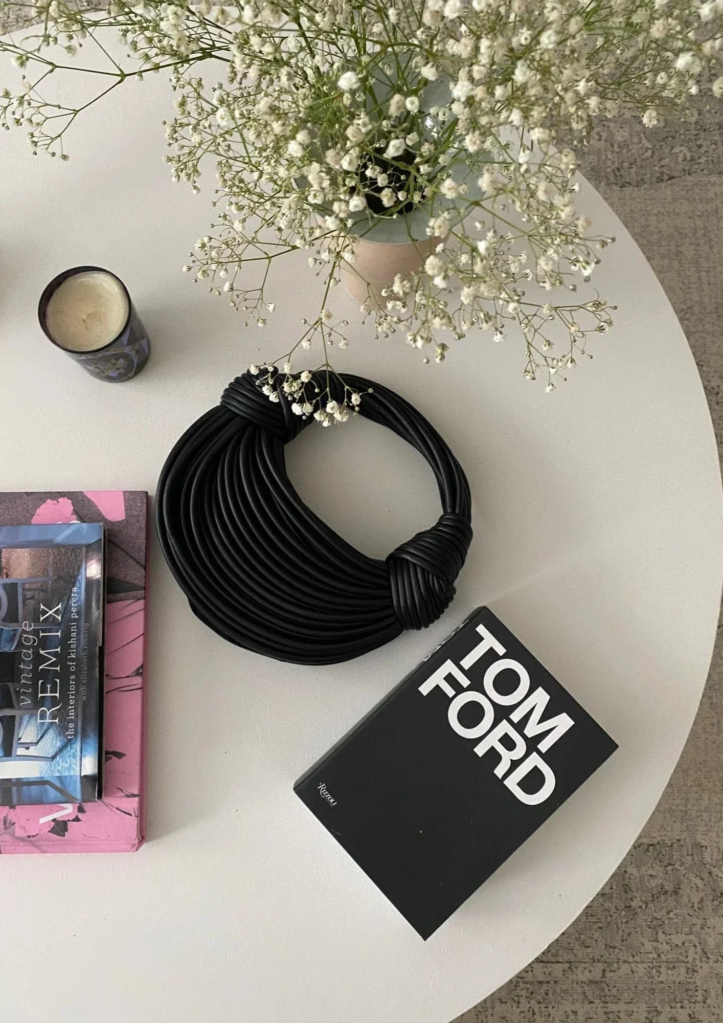 Zwarte Leren Schoudertas Luxe Design Handtas