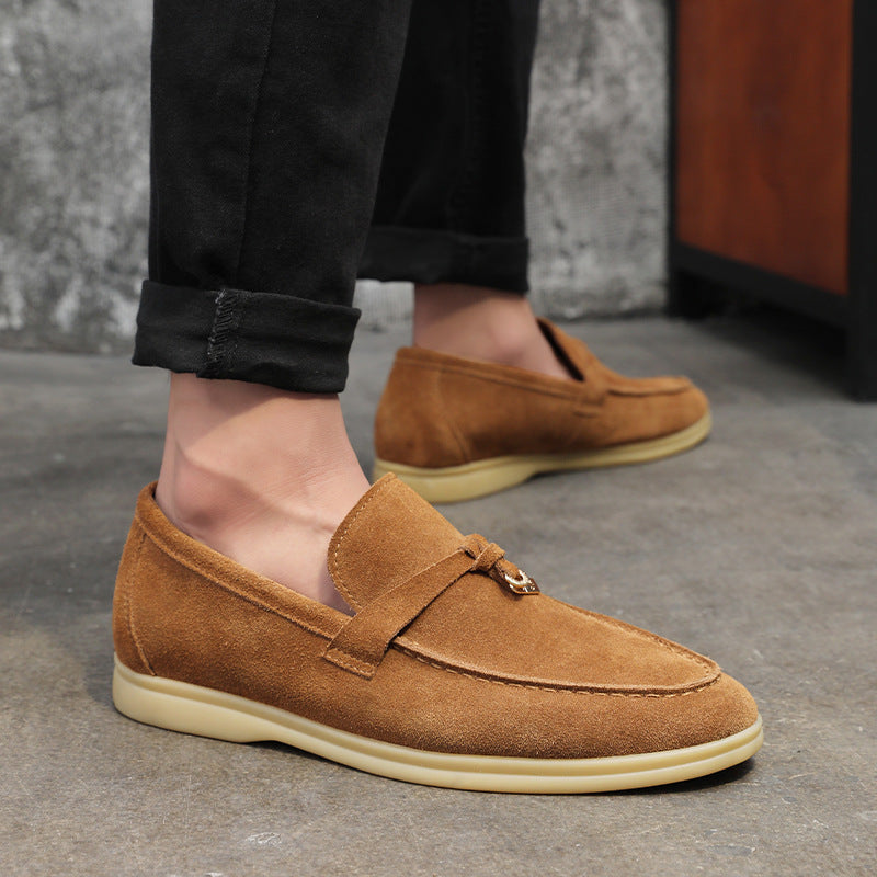 Suède Loafers voor Heren Zacht Leer Comfortabele Schoenen