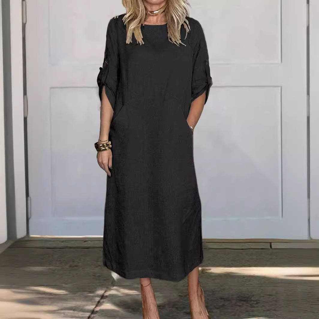Vrouwelijke Zomerjurk Merel Stijl Elegante Jurk