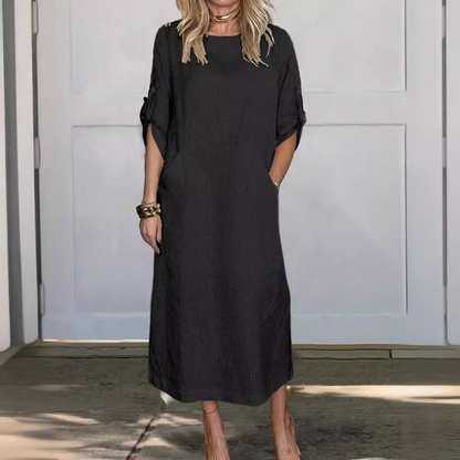 Vrouwelijke Zomerjurk Merel Stijl Elegante Jurk