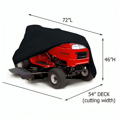 Grasmaaier Beschermhoes Waterdicht 420D Zwart Heavy Duty Universeel