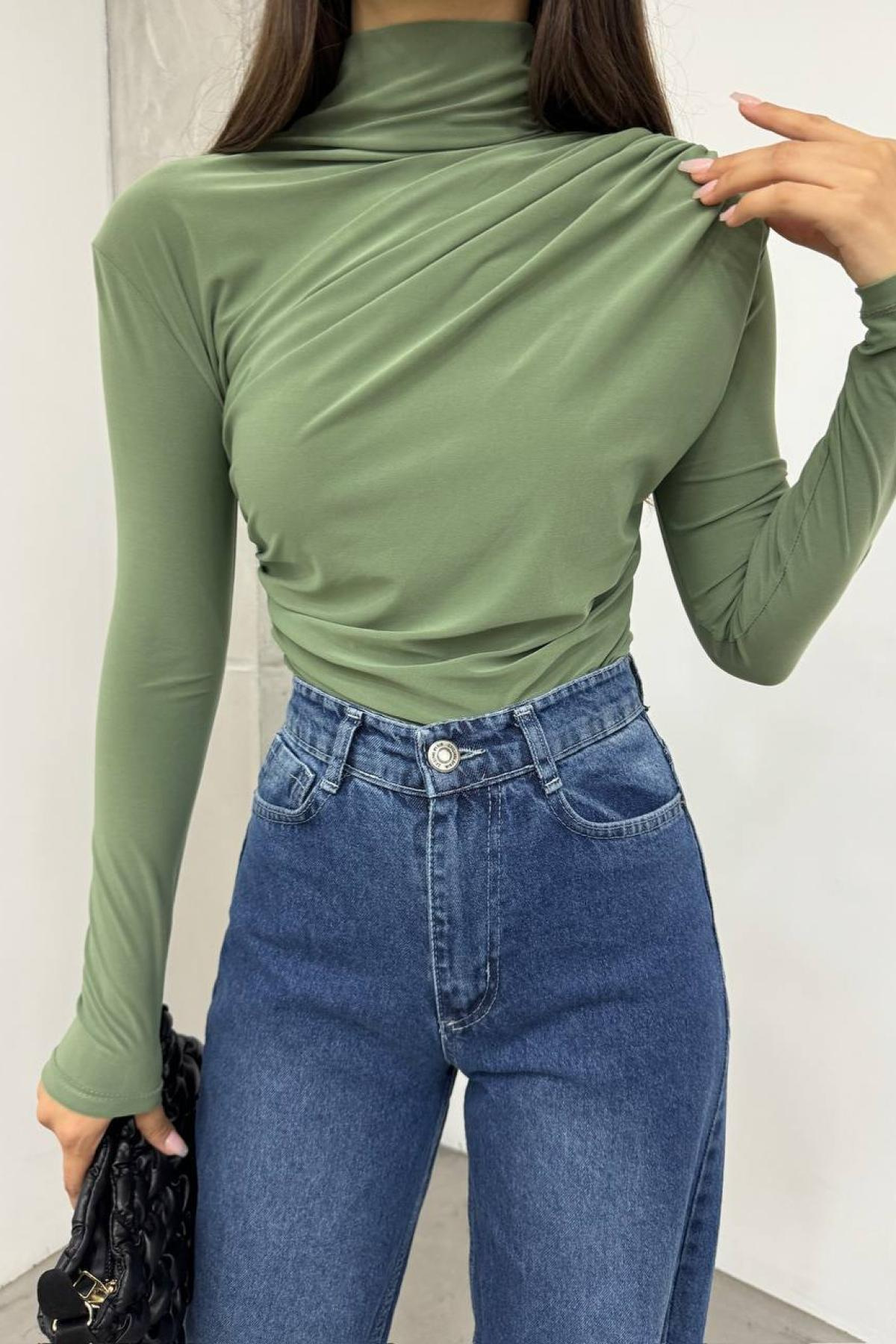 Dames Lange Mouwen Shirt – Stretch Stof Comfortabele Pasvorm