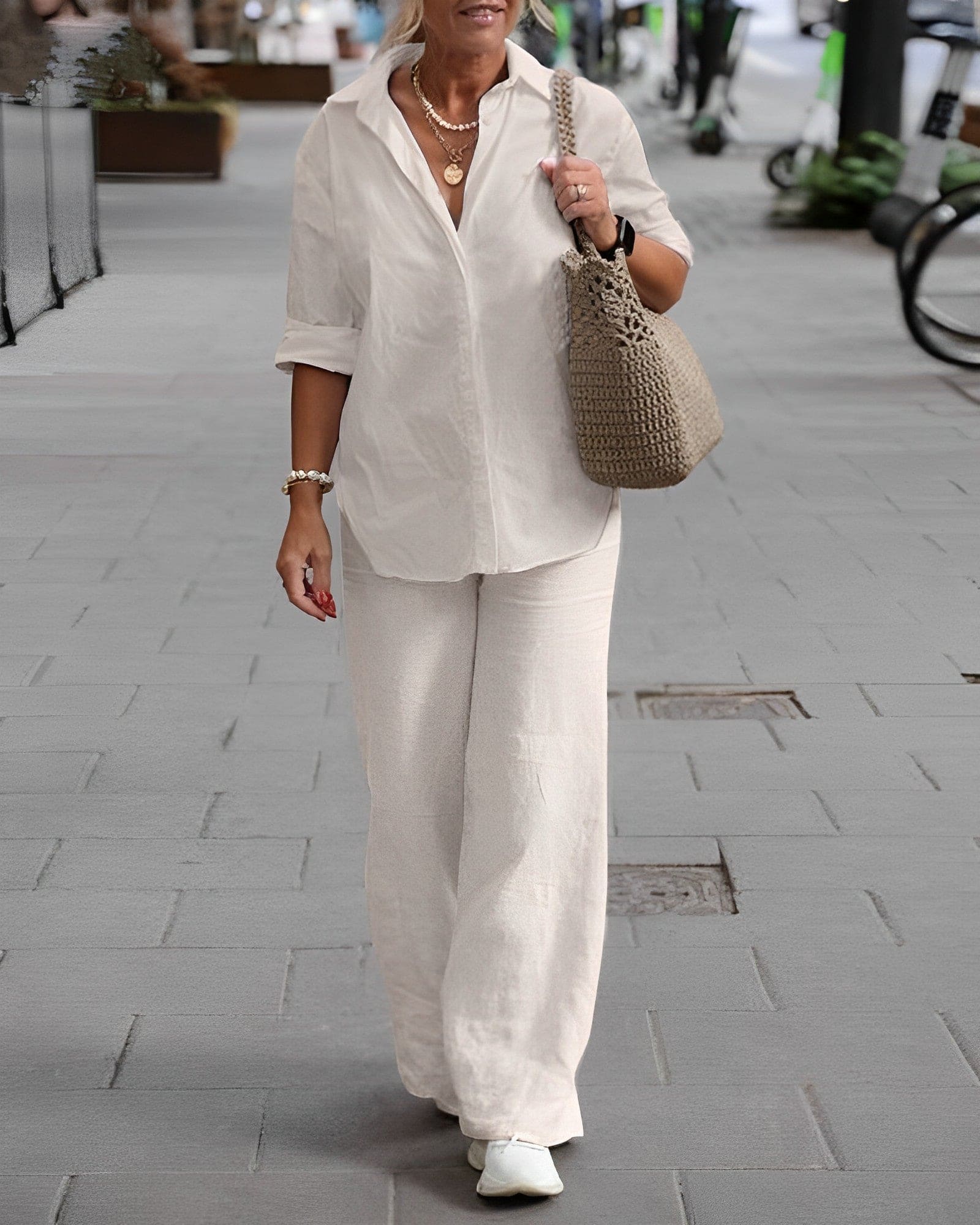 Zachte Katoenen Loungewear Set voor Dames - StudioMarella