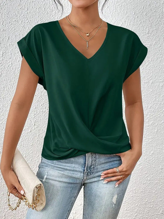 Vrouwelijke Blouse Luchtige Zomerjurk Stof - StudioMarella