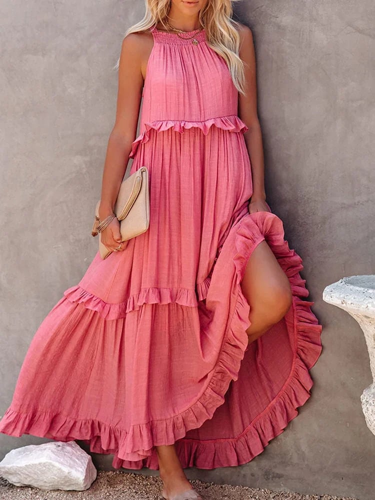Maxi Jurk Lange Zomerjurk Gaia