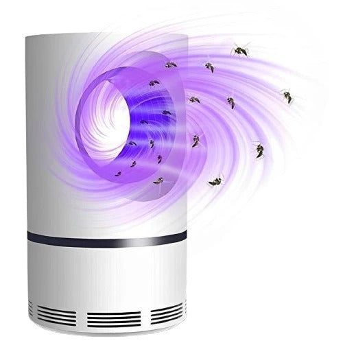 UV-Licht Insectenval Elektrisch – Muggenbestrijding Binnen & Buiten – Veilig voor Gezin en Huisdieren – Stil & Chemicaliënvrij – USB-Voeding – Energiezuinig
